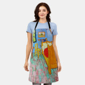 ザ・ベッドルーム、ヴァン・ゴッホ エプロン (着用した状態)