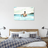 ザ・ベーサー、1899 キャンバスプリント (インサイチュ (寝室))