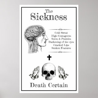 ザ・ペストのハロウィーンの小道具 ポスター