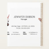 ザ・ペット・ナニー…ペット・シッティング・ドッグ・アポイントメント プランナー手帳 (裏面)