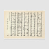 ザ・ホリーとアイビーシート音楽DU4 Decompage 薄葉紙 (正面)