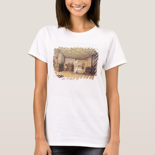 ザ・ホワイトルーム、コテヘールハウス、c.1830-40 （色） tシャツ (正面)