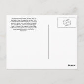 ザ・ホージャックスイング橋はがき ポストカード (裏面)