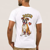 ザ・ボクサーのスピリット・ティー Tシャツ (裏面)