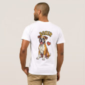 ザ・ボクサーのスピリット・ティー Tシャツ (裏面フル)