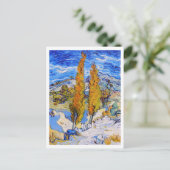 ザ・ポプラーズアットサンレミー，ヴァンゴッホ ポストカード (スタンド正面)