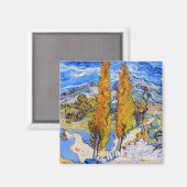 ザ・ポプラーズアットサンレミー,ヴァンゴッホ マグネット (正面/裏面)