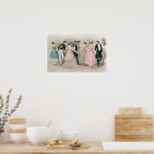 ザ・ポルカファッション、ゴデイのレディーズブックより ポスター (キッチン)