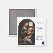 ザ"マドンナベノワ"文字- Sq Magnet - Diocese マグネット (正面/裏面)