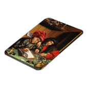 ザ・マネー・貸し手(オークパネルの油) マグネット (左側)