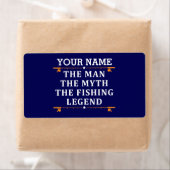 ザ・マパーソナライズされたン・ザ・マイス・ザ・魚釣り・レジェンド ラベル (インサイチュ)