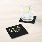 ザ・マン・ザ・マイクルボール・レジェンド スクエアペーパーコースター (インサイチュ)