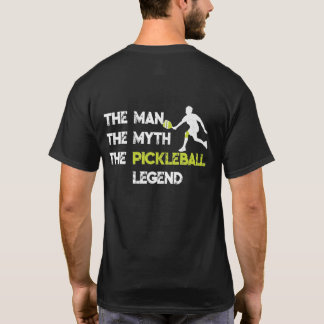 ザ・マン・ザ・ミス・ザ・ピクルボール・レジェンドT Tシャツ