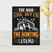 ザ·マン·ザ·ミス·ザ·狩り伝説-鹿小屋 カード (黄色い花)