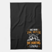 ザ·マン·ザ·ミス·ザ·狩り伝説-鹿小屋 キッチンタオル (縦)