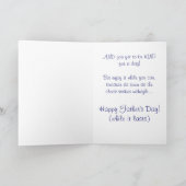 ザ・マン・ザ・レジェンド – 幸せな父の日 カード (内部)