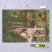 ザ・ミルクメイド(農村酪農場) 薄葉紙 (クラフト)