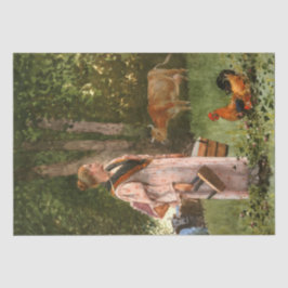 ザ・ミルクメイド（農村酪農場） 薄葉紙