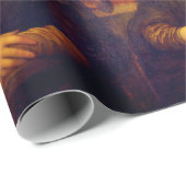 ザ・モナリザ(レオナルド・ダ・ヴィンチ) ラッピングペーパー (ロールコーナー)