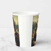 ザ・モナリザ・レオナルド・ダ・ヴィンチ 紙コップ (右)