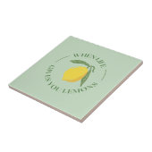 ザ・ライフ・与えユー・レモン タイル (側面)