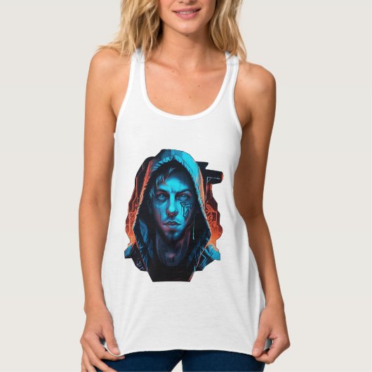 ザ・ラッパーTシャツ タンクトップ (正面)