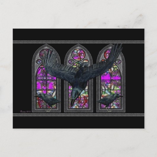 ザ・ラヴェンスゴシック・デジタル・アート・ポストカード ポストカード (正面)