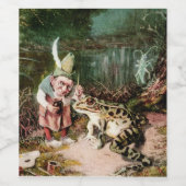 ザ・リトル・オールド・オブ・ザ・ウッズ・ヴィンテージ・ポスト ワインラベル (シングルラベル)