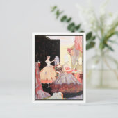 ザ・リトル・ガラス・スリッパ・バイ・ハリー・クラーク ポストカード (スタンド正面)