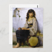 ザ・リトル・タンバリン・ガール~ ポストカード (正面/裏面)