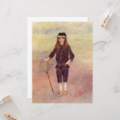 ザ・リトル・フィッシュエルガール(Pierre-威厳があるルノアール著) カード (正面/裏面インサイチュ)