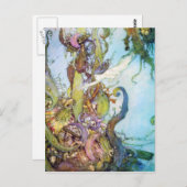 ザ・リトル・マーメイド・ヴィンテージ・アートのはがき ポストカード (正面/裏面)