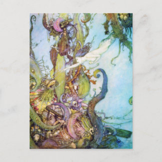 ザ・リトル・マーメイド・ヴィンテージ・アートのはがき ポストカード