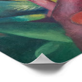 ザ・リトル・モンキー(1912) by Franz Marc ポスター (角)