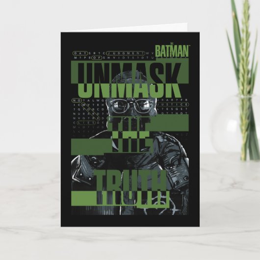 ザ・リドラー – 真実を見極める カード (正面)