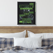 ザ・リドラー – 真実を見極める キャンバスプリント (インサイチュ (寝室))