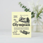 ザ・レイルズの女王 - 新オリンピアン 1929 ポストカード (スタンド正面)