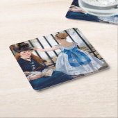 ザ・レイルズ、エドアール・マネ スクエアペーパーコースター (アングル)