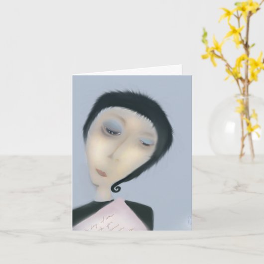 ザ・レター カード (黄色い花)