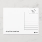 ザ"レッドハウス"，スペインのポート，トリニダードのはがき ポストカード (裏面)