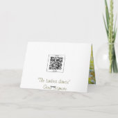 ザ・レディースダンス、秋カード、秋、木 カード (裏面)