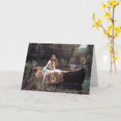 ザ·レディ·オブ·シャロットバイ·ジョン·W·ウォーターハウス カード (黄色い花)