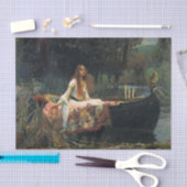 ザ・レディ・オブ・シャロット、John William Waterhouse著 薄葉紙 (クラフト)