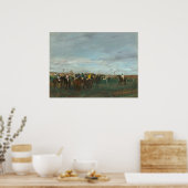 ザ・レースエドガー・デガファインアートポスター ポスター (キッチン)