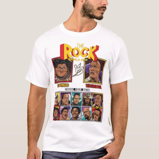 ザ・ロックTシャツ Tシャツ (正面)