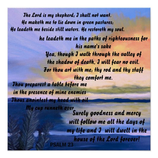 ザ・ローズズ祈りの言葉光沢ポスター ポスター (正面)