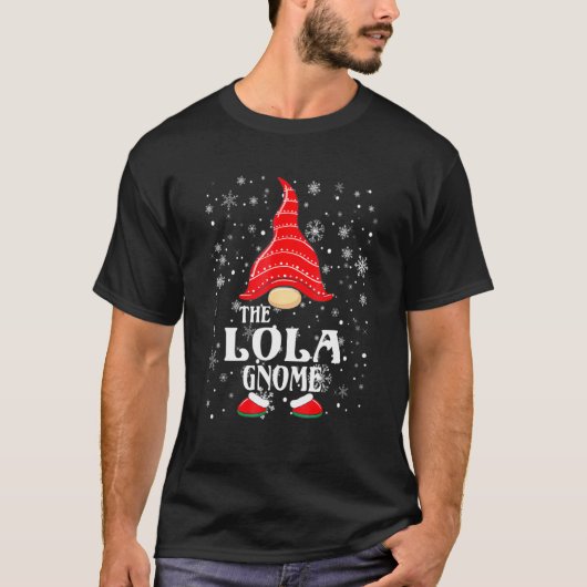 ザ・ローラ格言マッチングファミリーグループクリスマスパージ Tシャツ (正面)
