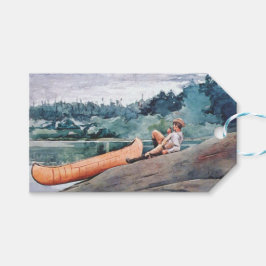 ザ・ワイルダネス・ガイド（Winslow Homerによる） ギフトタグ