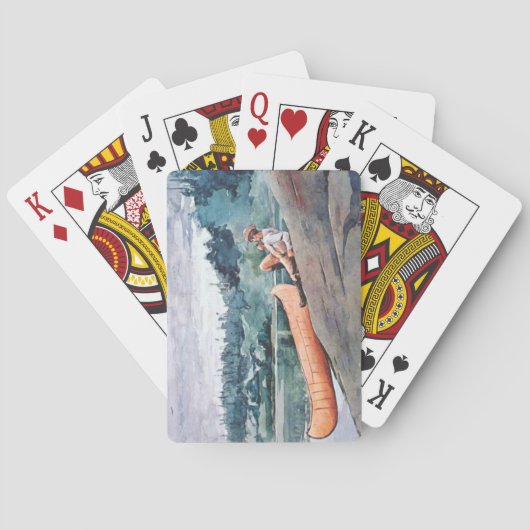 ザ・ワイルダネス・ガイド(Winslow Homerによる) トランプ (裏面)