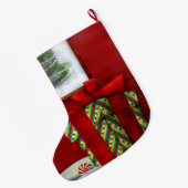 ザ・ワークショップクリスマスウィムジー ラージクリスマスストッキング (裏面 (吊り時))